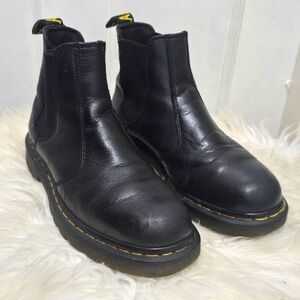 Dr. Martens Black Leather Boots